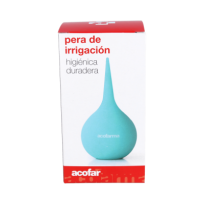 Acofar pera de irrigación...